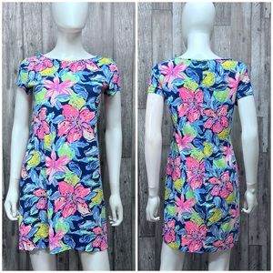 Lilly Pulitzer Marlowe Short Sleeve Capri Soleil Print Dress [J12]